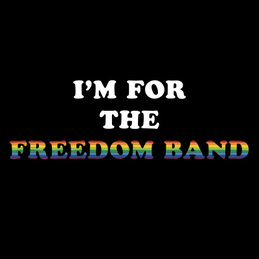 Ty Segall &amp; Freedom Band: I'M FOR THE FREEDOM BAND T-Shirt. (Limited) (DC675TALT)